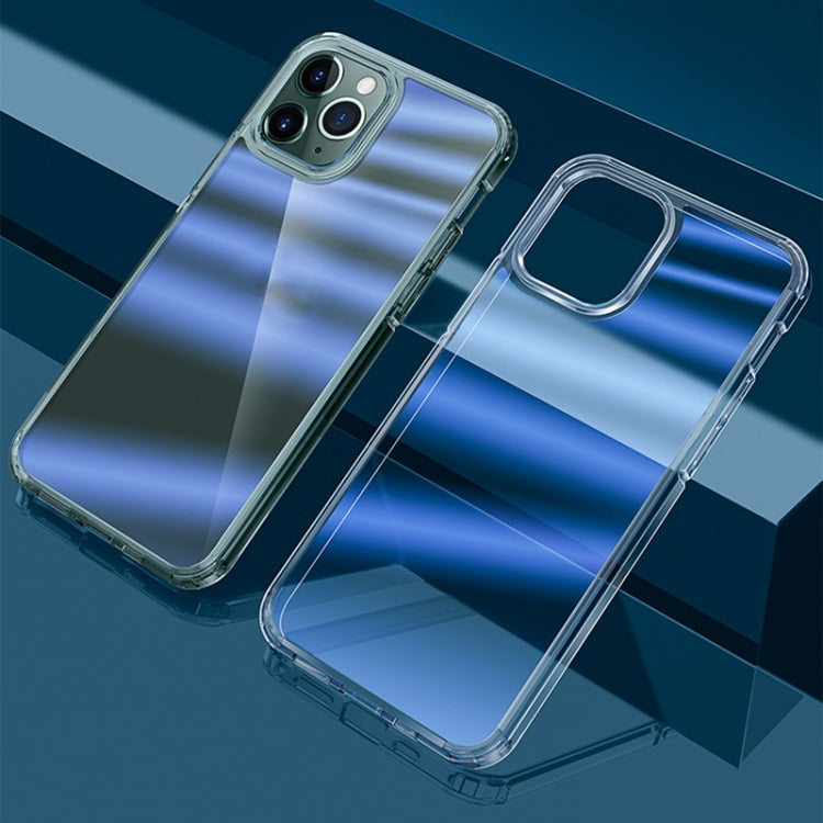 For iPhone 11 Pro Max Dazzle Colour TPU + PC Transparent Protective Case