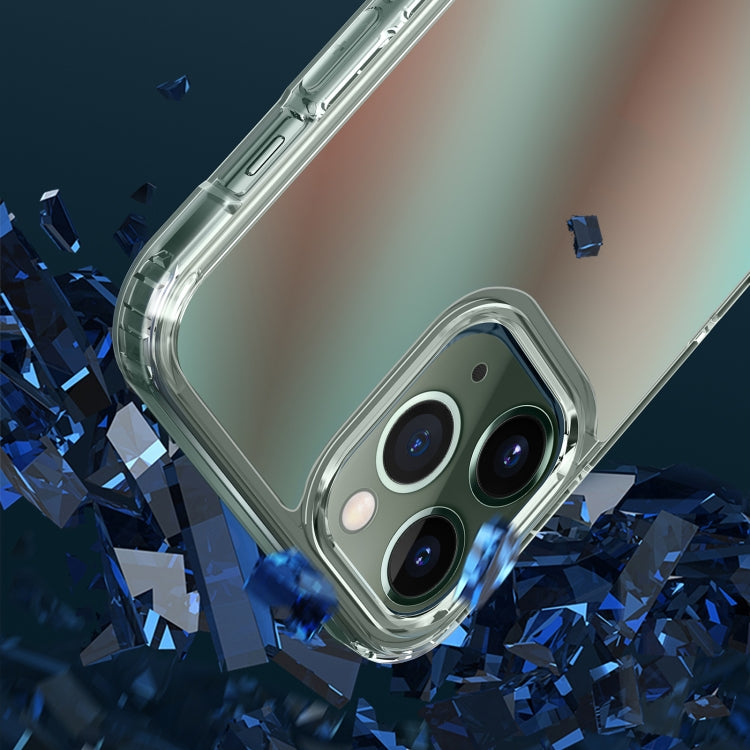 For iPhone 11 Pro Max Dazzle Colour TPU + PC Transparent Protective Case