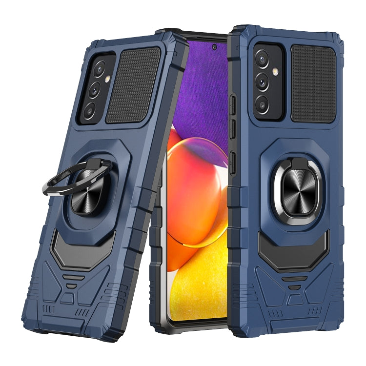 For Samsung Galaxy Quantum 2 / A82 5G 10 PCS Armor Magnetic PC + TPU Shockproof Case with 360 Degree Rotation Ring Holder