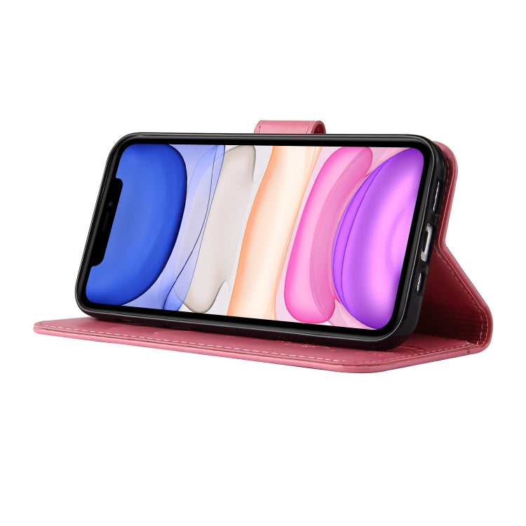 For iPhone 11 Pro Embossed Lucky Tree Horizontal Flip Leather Casewith Holder & Card Slot & Wallet & Lanyard