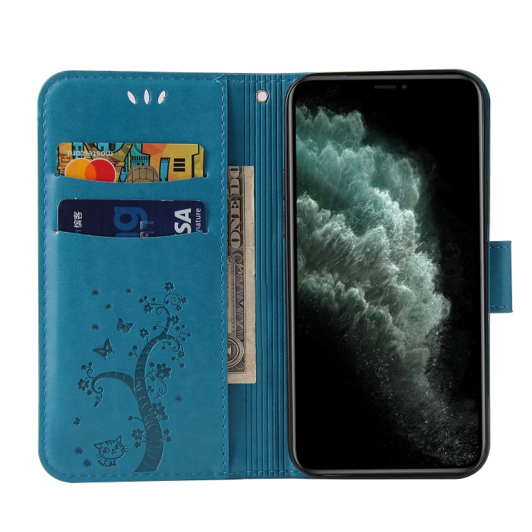 For iPhone 11 Pro Max Embossed Lucky Tree Horizontal Flip Leather Case with Holder & Card Slot & Wallet & Lanyard