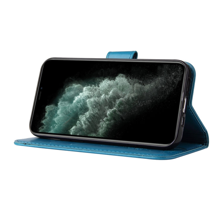 For iPhone 11 Pro Max Embossed Lucky Tree Horizontal Flip Leather Case with Holder & Card Slot & Wallet & Lanyard