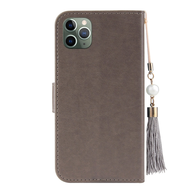 For iPhone 11 Pro Max Embossed Lucky Tree Horizontal Flip Leather Case with Holder & Card Slot & Wallet & Lanyard
