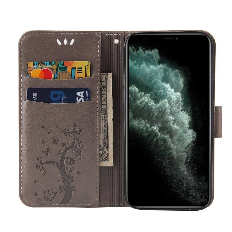 For iPhone 11 Pro Max Embossed Lucky Tree Horizontal Flip Leather Case with Holder & Card Slot & Wallet & Lanyard
