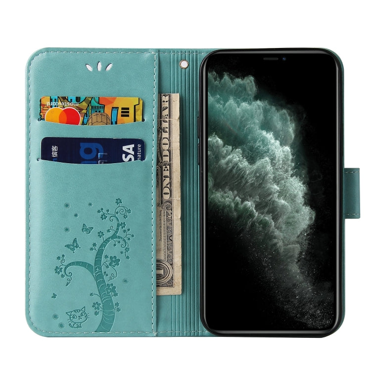 For iPhone 11 Pro Max Embossed Lucky Tree Horizontal Flip Leather Case with Holder & Card Slot & Wallet & Lanyard