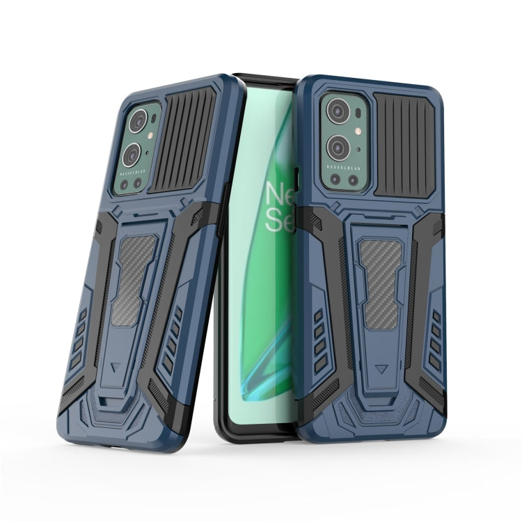 For OnePlus 9 Pro War Chariot Series Armor All-inclusive Shockproof PC + TPU Protective Case with Invisible Holder