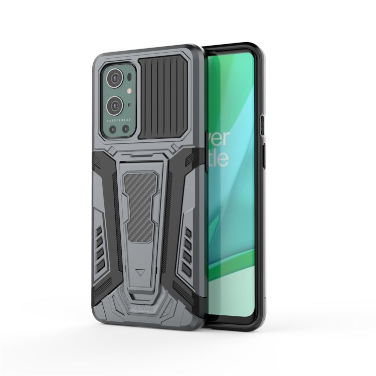 For OnePlus 9 Pro War Chariot Series Armor All-inclusive Shockproof PC + TPU Protective Case with Invisible Holder