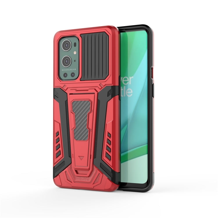 For OnePlus 9 Pro War Chariot Series Armor All-inclusive Shockproof PC + TPU Protective Case with Invisible Holder