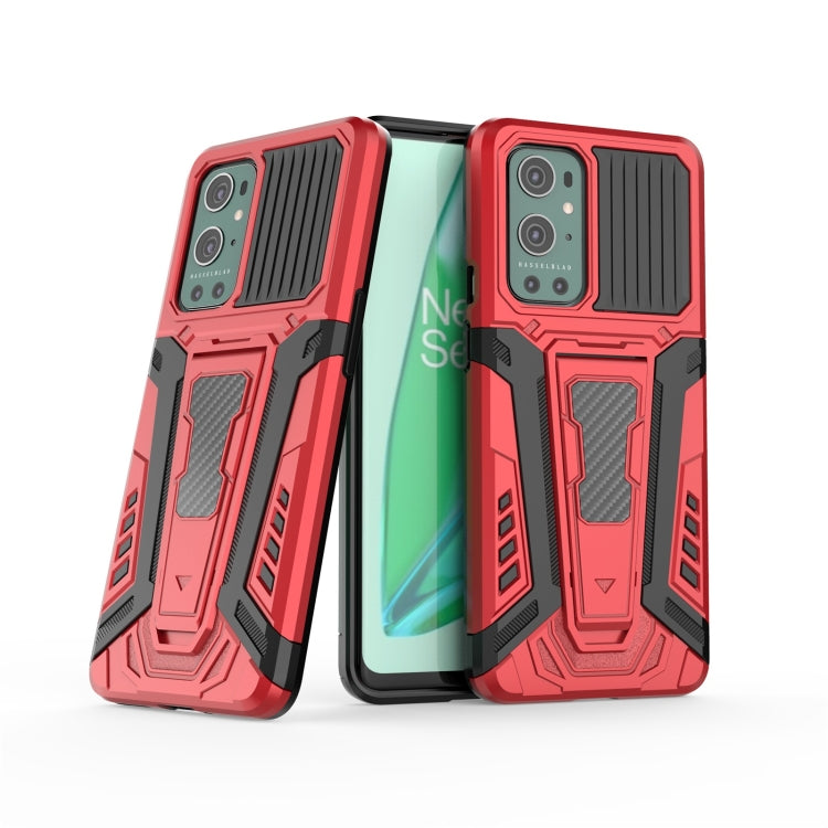 For OnePlus 9 Pro War Chariot Series Armor All-inclusive Shockproof PC + TPU Protective Case with Invisible Holder