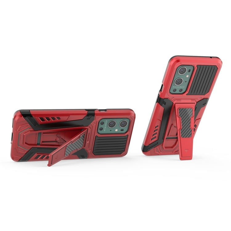 For OnePlus 9 Pro War Chariot Series Armor All-inclusive Shockproof PC + TPU Protective Case with Invisible Holder