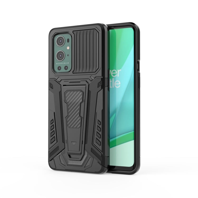 For OnePlus 9 Pro War Chariot Series Armor All-inclusive Shockproof PC + TPU Protective Case with Invisible Holder