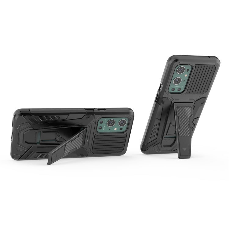 For OnePlus 9 Pro War Chariot Series Armor All-inclusive Shockproof PC + TPU Protective Case with Invisible Holder