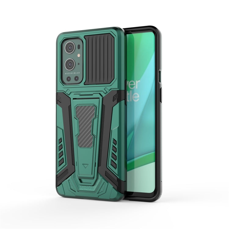 For OnePlus 9 Pro War Chariot Series Armor All-inclusive Shockproof PC + TPU Protective Case with Invisible Holder