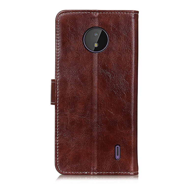 Retro Crazy Horse Texture Horizontal Flip Leather Case with Holder & Card Slots & Photo Frame & Wallet For Nokia C10 / C20
