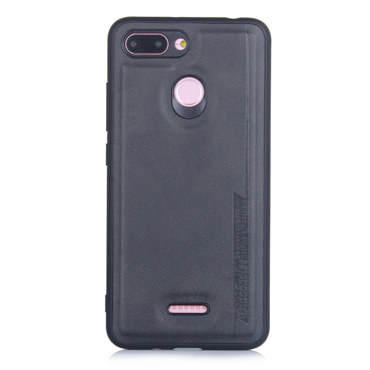 For Xiaomi Redmi 6 Diaobaolee Shockproof PU + TPU Protective Case
