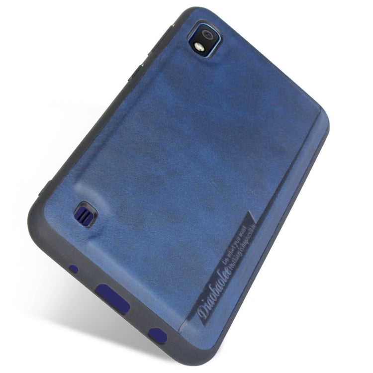 For Galaxy A10 Diaobaolee Shockproof PU + TPU Protective Case