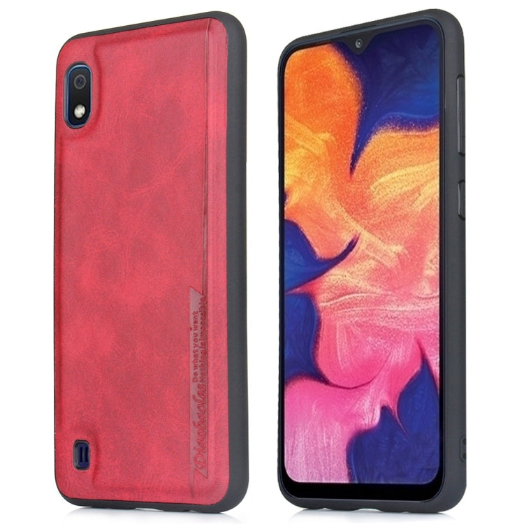 For Galaxy A10 Diaobaolee Shockproof PU + TPU Protective Case