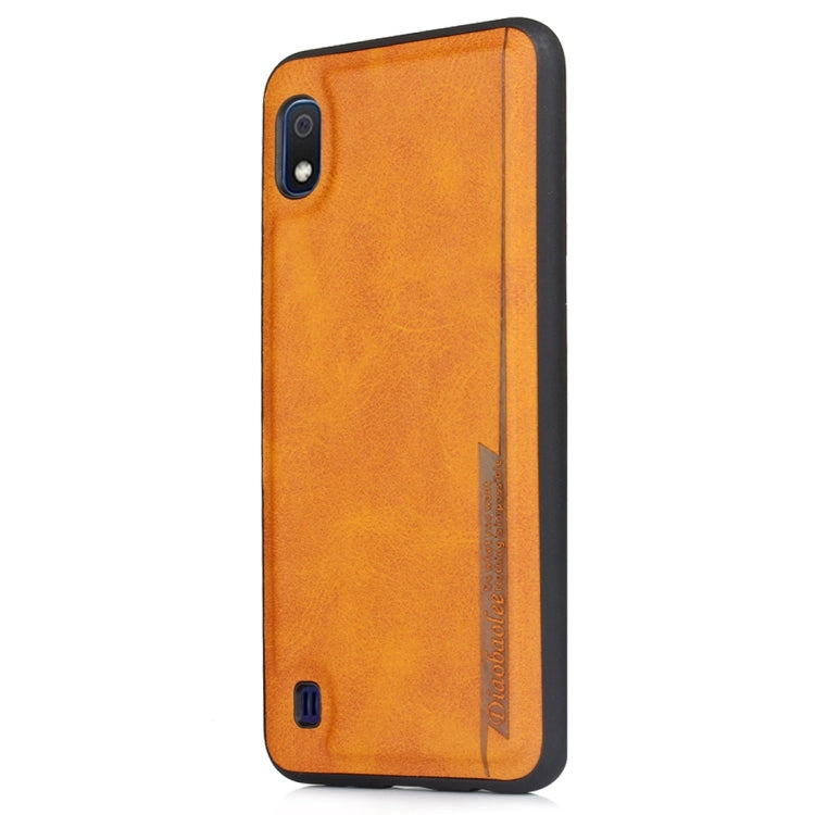 For Galaxy A10 Diaobaolee Shockproof PU + TPU Protective Case