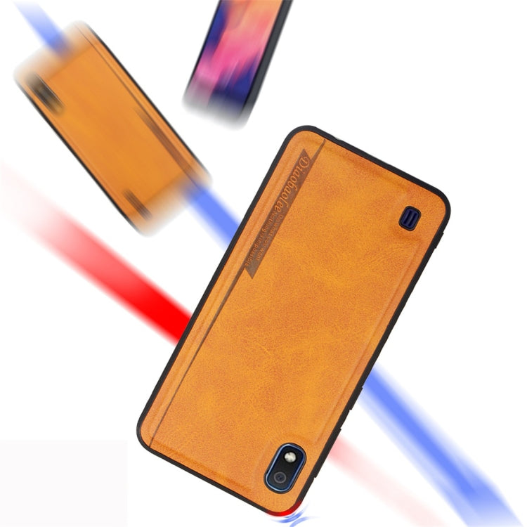 For Galaxy A10 Diaobaolee Shockproof PU + TPU Protective Case