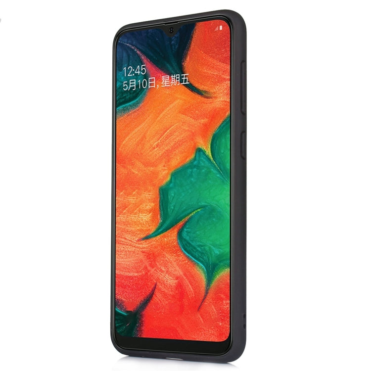 For Galaxy A20 / A30 Diaobaolee Shockproof PU + TPU Protective Case