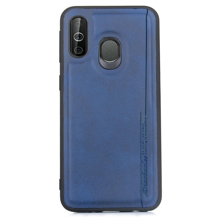 For Galaxy A40 Diaobaolee Shockproof PU + TPU Protective Case