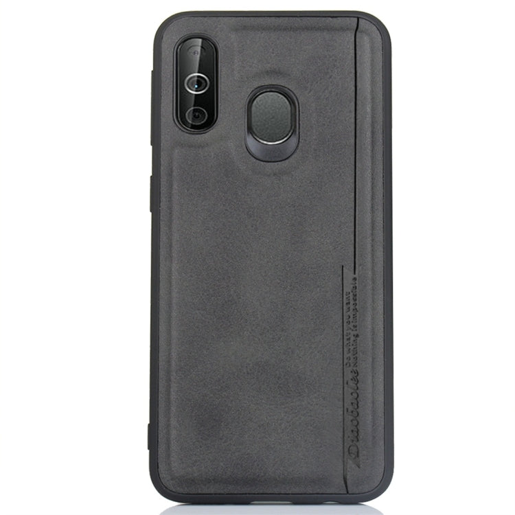 For Galaxy A40 Diaobaolee Shockproof PU + TPU Protective Case