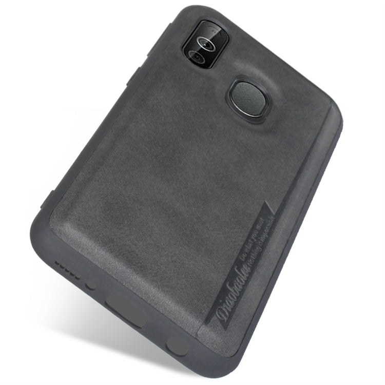 For Galaxy A40 Diaobaolee Shockproof PU + TPU Protective Case