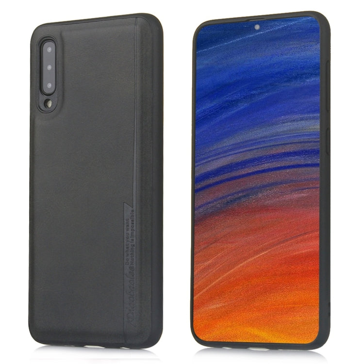 For Galaxy A50 Diaobaolee Shockproof PU + TPU Protective Case