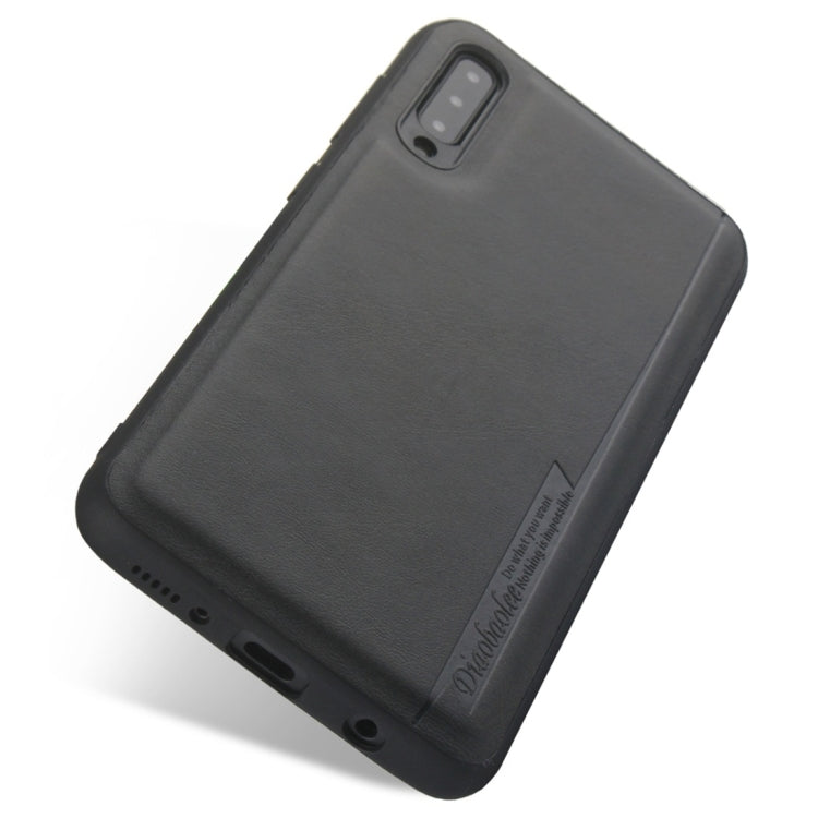 For Galaxy A50 Diaobaolee Shockproof PU + TPU Protective Case