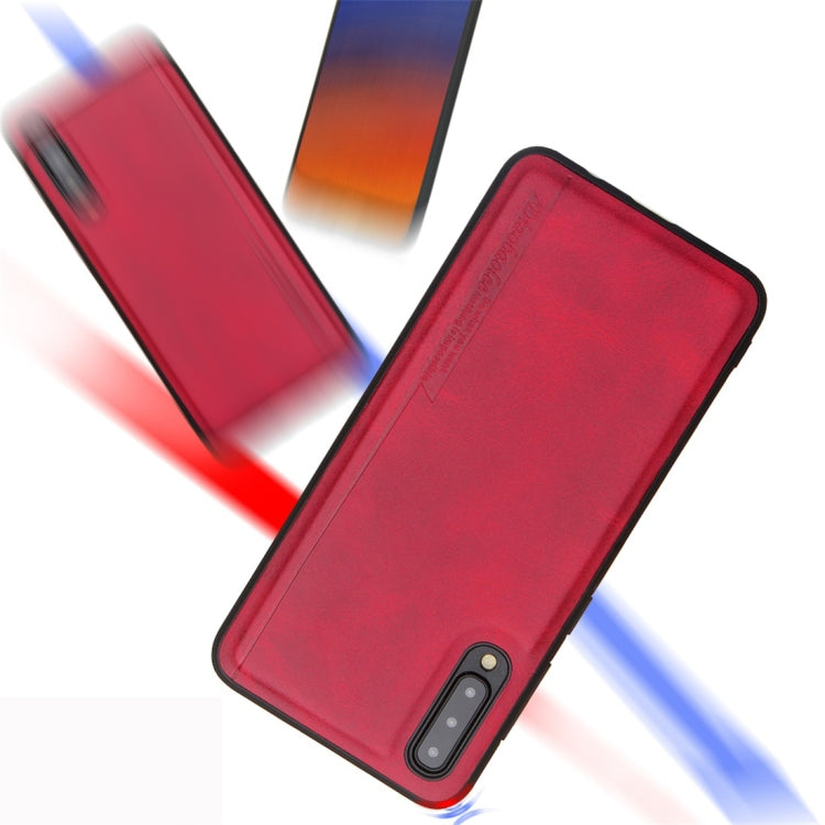 For Galaxy A50 Diaobaolee Shockproof PU + TPU Protective Case