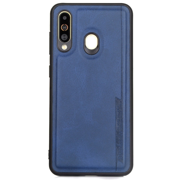 For Galaxy A60 Diaobaolee Shockproof PU + TPU Protective Case