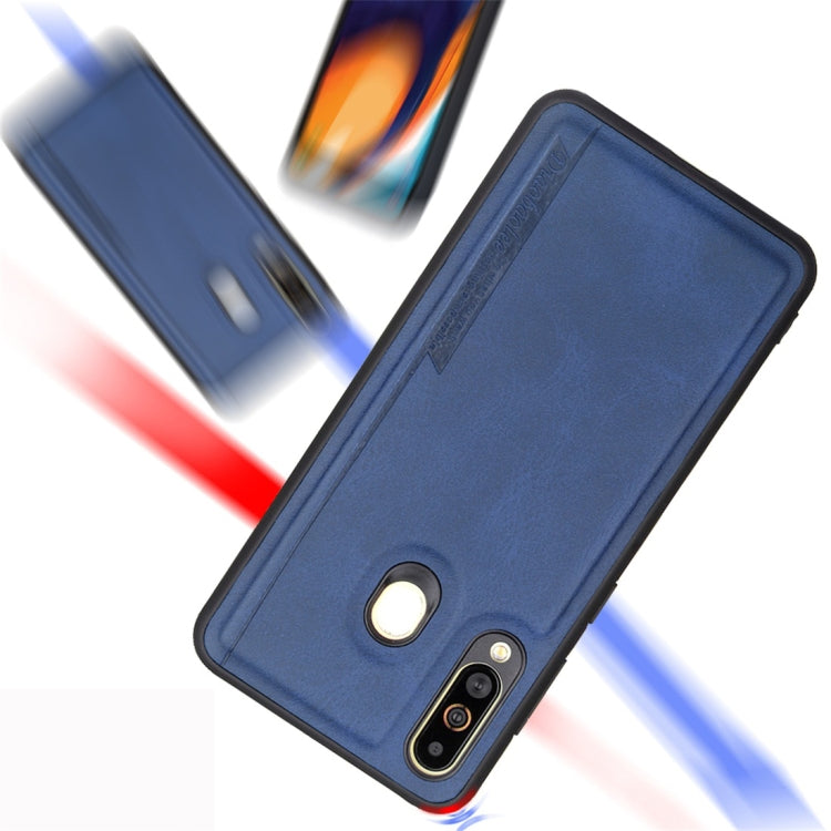 For Galaxy A60 Diaobaolee Shockproof PU + TPU Protective Case