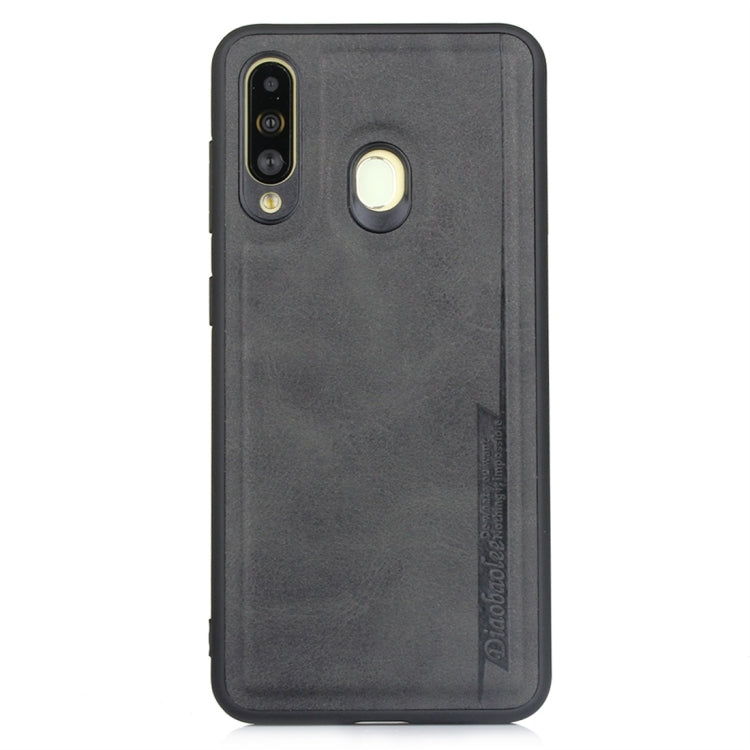 For Galaxy A60 Diaobaolee Shockproof PU + TPU Protective Case