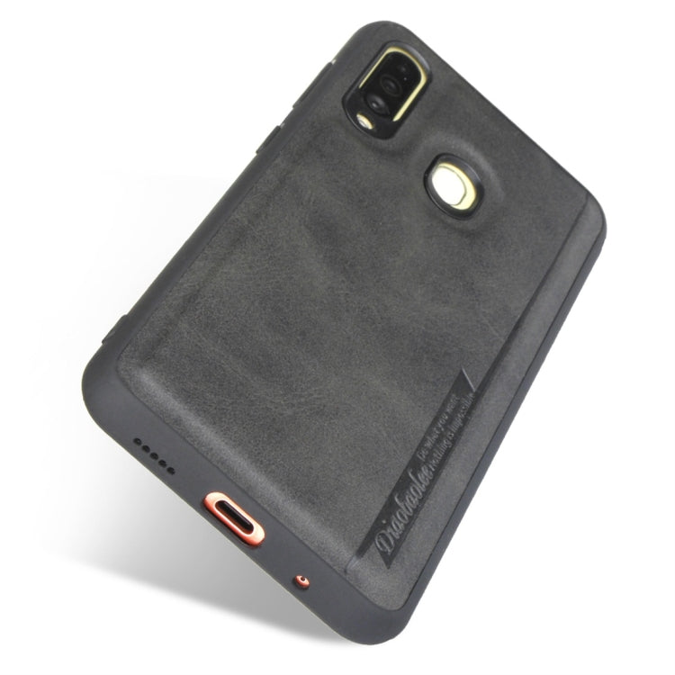 For Galaxy A60 Diaobaolee Shockproof PU + TPU Protective Case