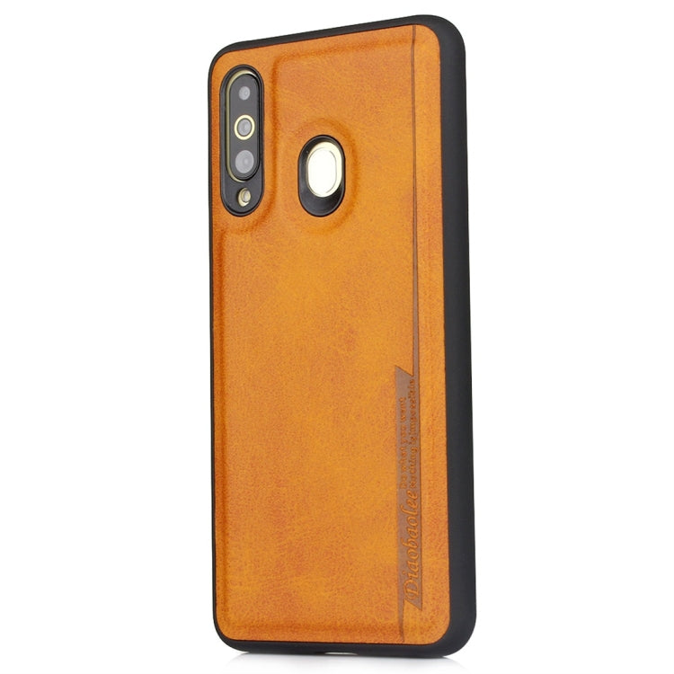 For Galaxy A60 Diaobaolee Shockproof PU + TPU Protective Case