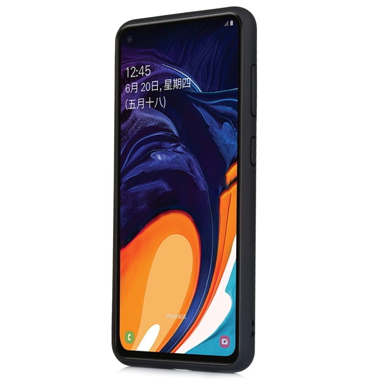 For Galaxy A60 Diaobaolee Shockproof PU + TPU Protective Case