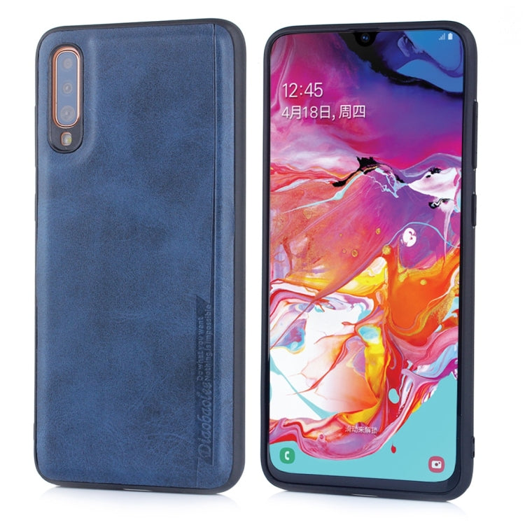 For Galaxy A70 Diaobaolee Shockproof PU + TPU Protective Case