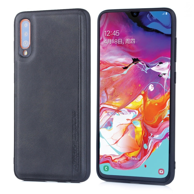 For Galaxy A70 Diaobaolee Shockproof PU + TPU Protective Case