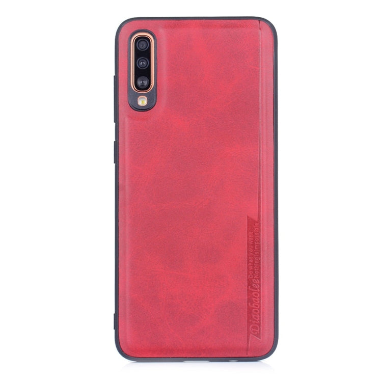For Galaxy A70 Diaobaolee Shockproof PU + TPU Protective Case