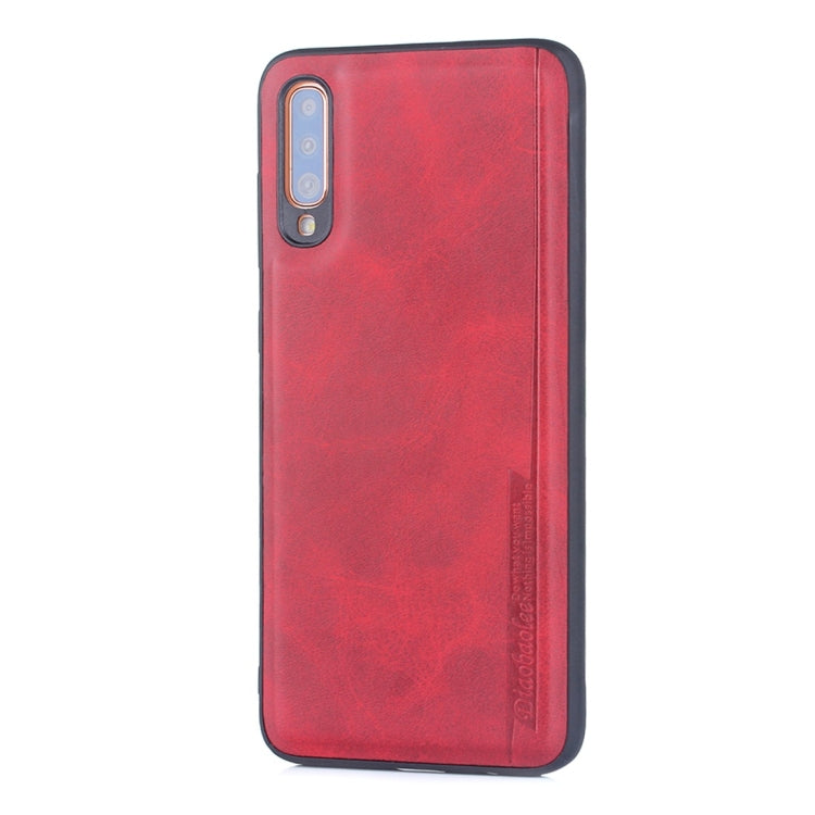 For Galaxy A70 Diaobaolee Shockproof PU + TPU Protective Case