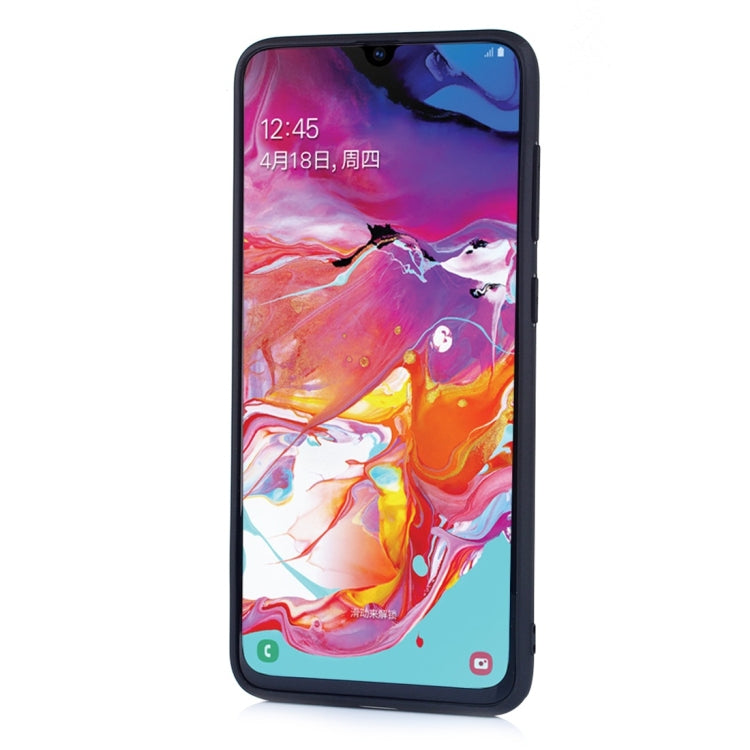 For Galaxy A70 Diaobaolee Shockproof PU + TPU Protective Case