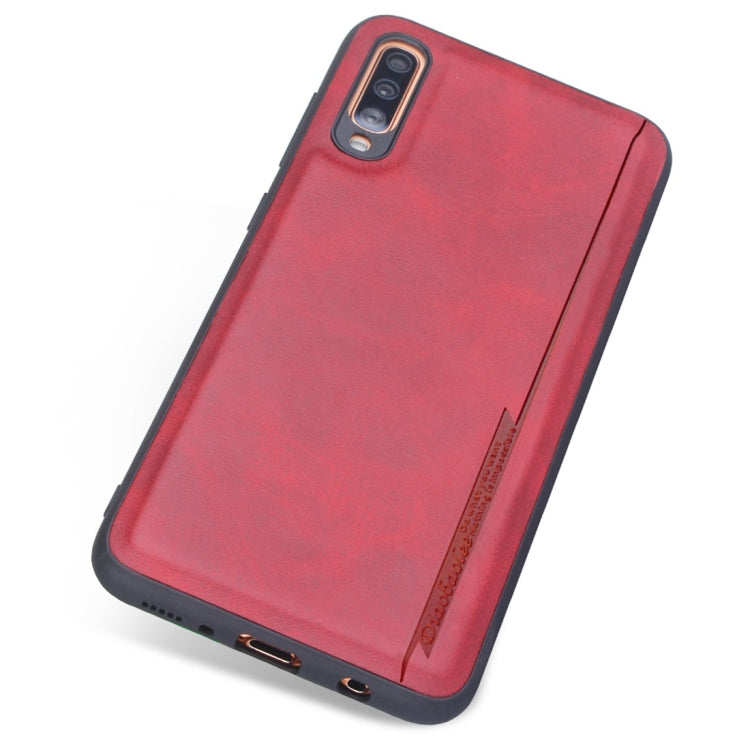For Galaxy A70 Diaobaolee Shockproof PU + TPU Protective Case