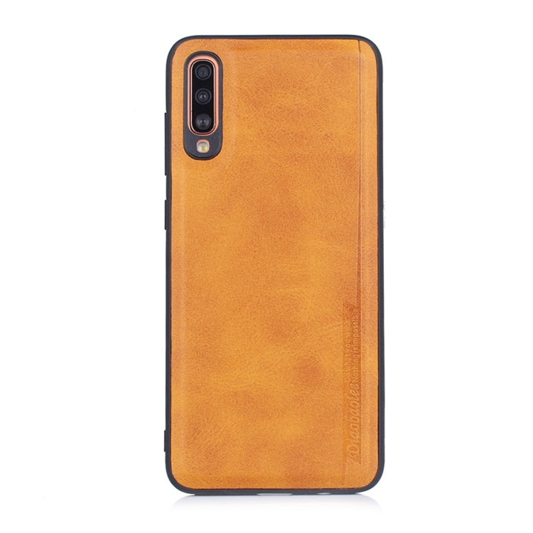 For Galaxy A70 Diaobaolee Shockproof PU + TPU Protective Case