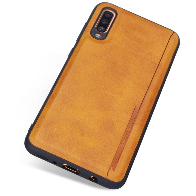 For Galaxy A70 Diaobaolee Shockproof PU + TPU Protective Case
