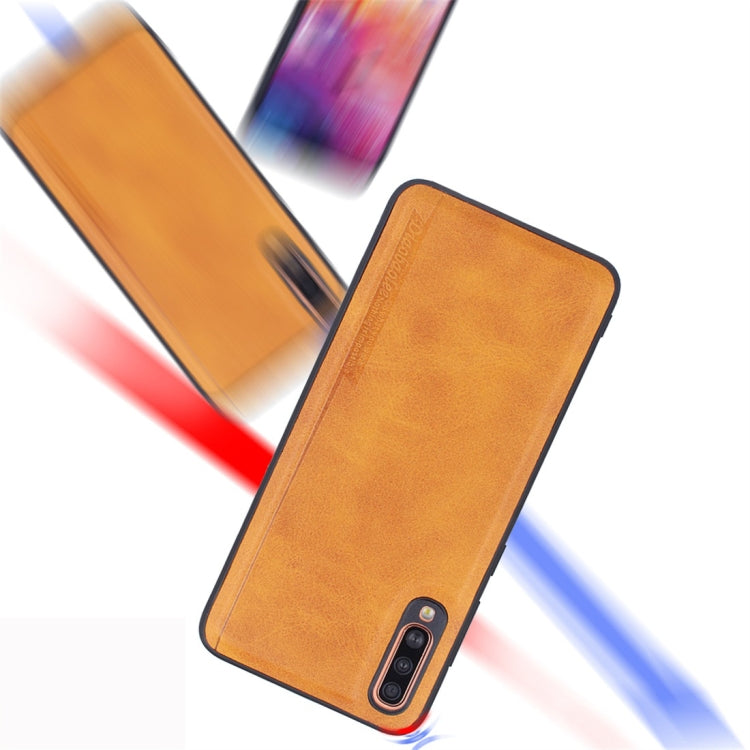 For Galaxy A70 Diaobaolee Shockproof PU + TPU Protective Case
