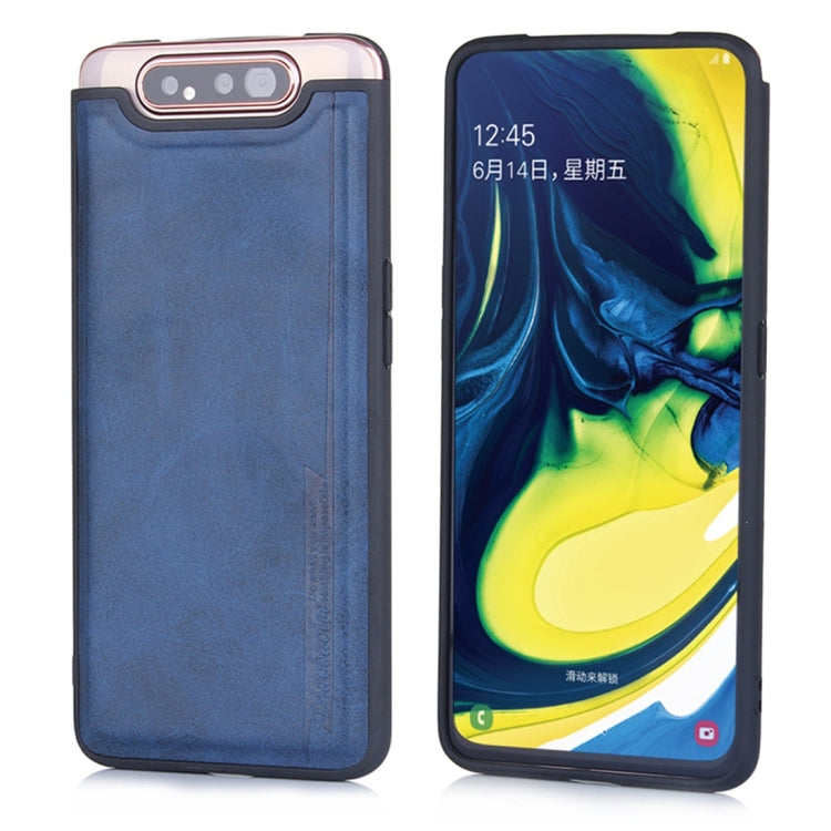 For Galaxy A80 / A90 Diaobaolee Shockproof PU + TPU Protective Case