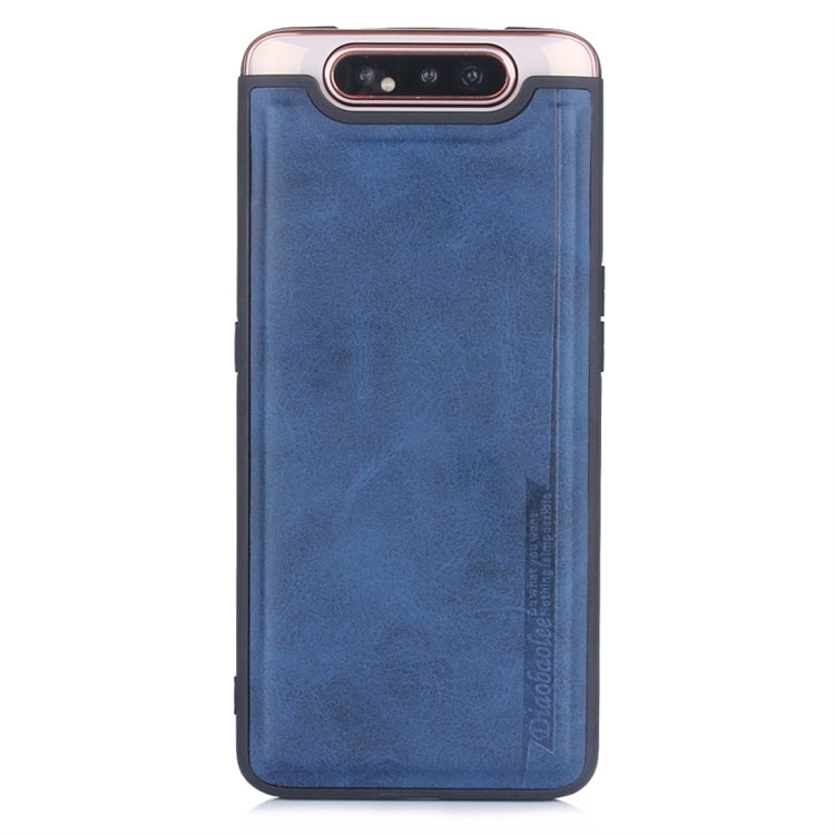 For Galaxy A80 / A90 Diaobaolee Shockproof PU + TPU Protective Case
