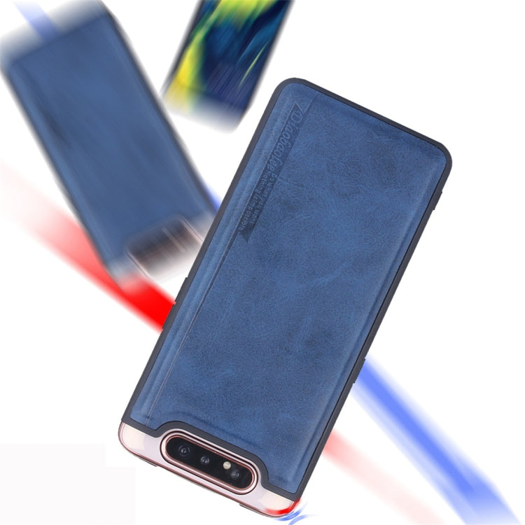 For Galaxy A80 / A90 Diaobaolee Shockproof PU + TPU Protective Case