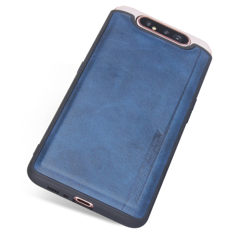 For Galaxy A80 / A90 Diaobaolee Shockproof PU + TPU Protective Case