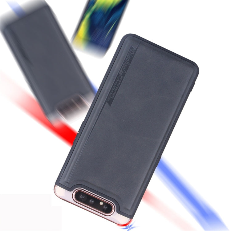 For Galaxy A80 / A90 Diaobaolee Shockproof PU + TPU Protective Case